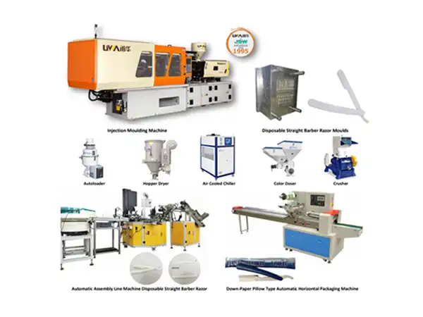 Disposable Barber Razor Manufacturing Machine