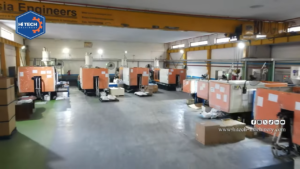 HiTech installed injection molding machines