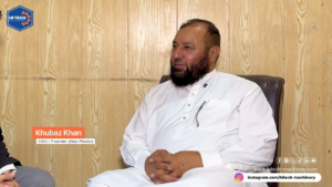 Mr. Khubas Khan shared his plastic products manufacturing business success story 