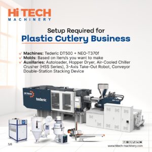 Machinery and Setup Required for Plastic Cutlery