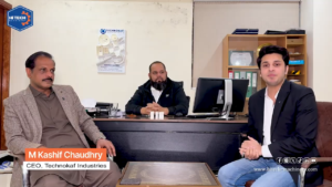 sitting down with Mr. Muhammad Kashif Chaudhry
