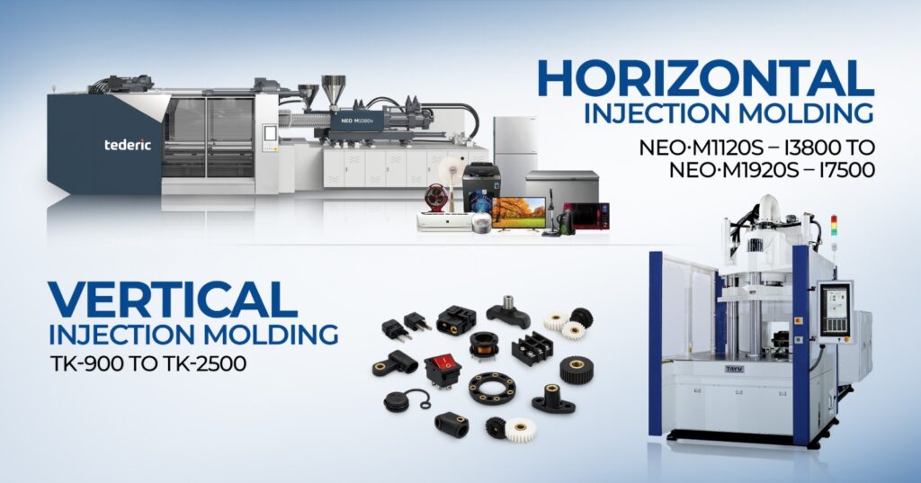 Vertical & Horizontal Injection Molding Machine