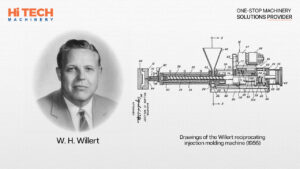 1956, W. H. Willert patented and introduced the reciprocating screw design