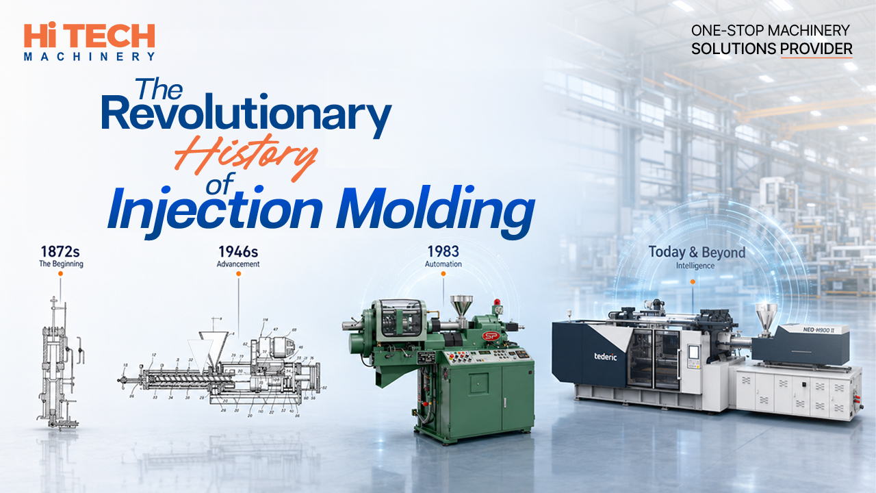 The 150-Year History of Injection Molding Machines