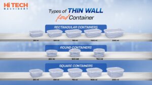 Types of Thin-Wall Food Containers